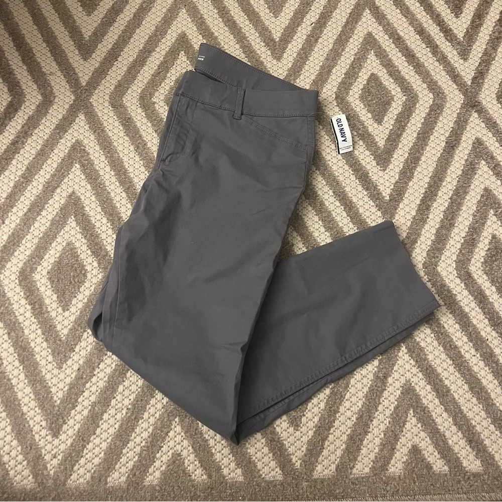 Old Navy pixie pant - gray, size 12